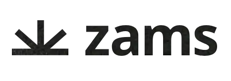 Zams Logo - Black
